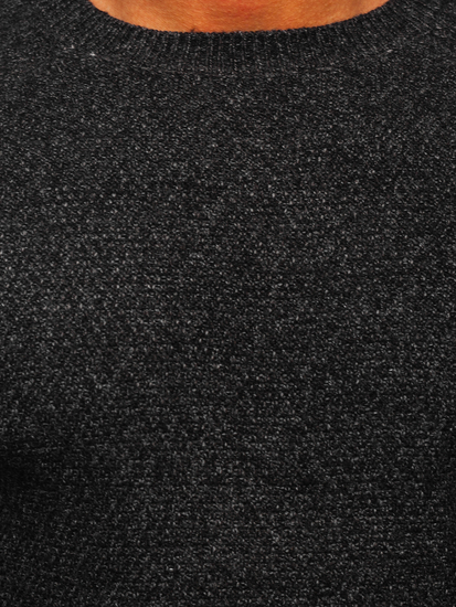 Pull noir homme Bolf H1810
