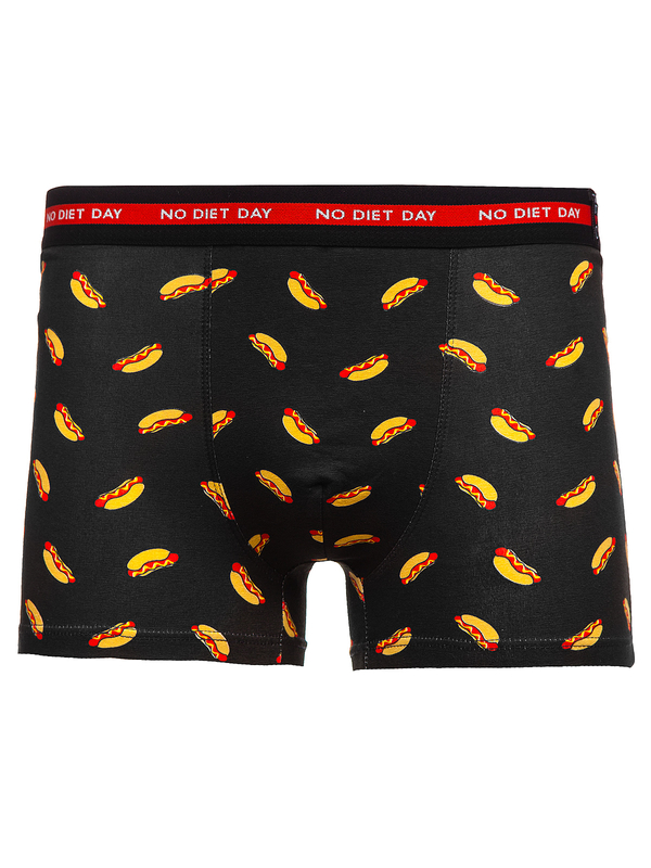 Boxer pour homme noir Bolf 1BE744