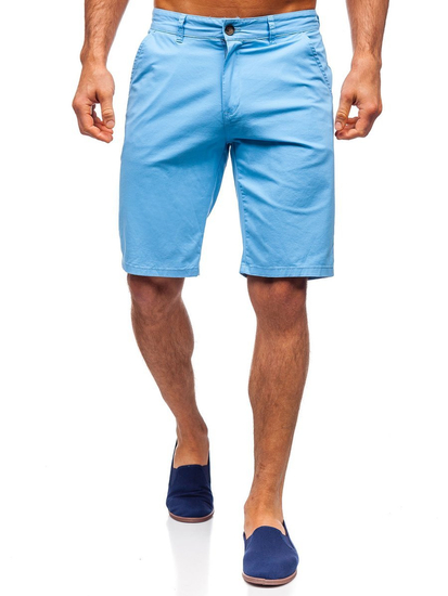 Short bleu clair pour homme Bolf 1140