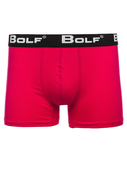 Boxer pour homme rose clair Bolf 0953-2P 2 PACK