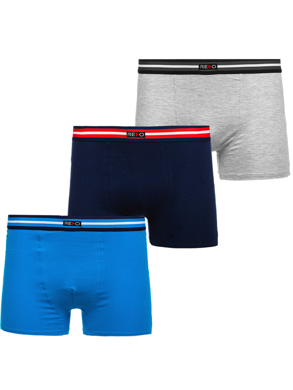 Boxer 3 PACK pour homme multicolore Bolf 1BE732-3P