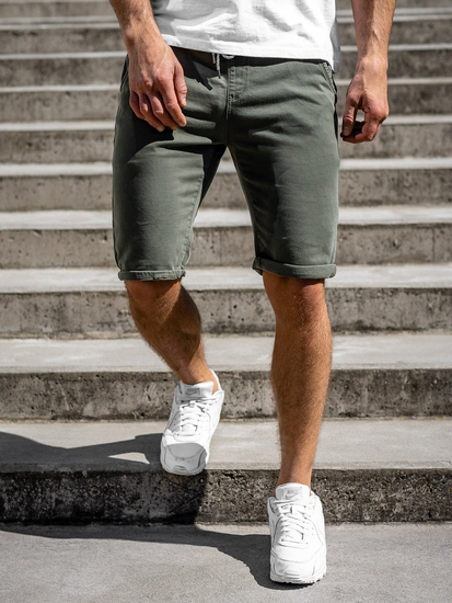 Pantalon court short vert pour homme Bolf KG3723