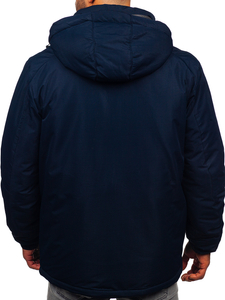 Homme Blouson d'hiver Bleu foncé Bolf 22M321