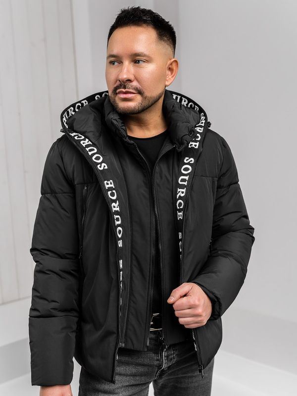 Homme Blouson d'hiver Noir Bolf 22M330A1