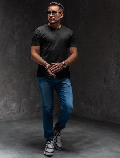 Homme Pantalon de jogging en jean Bleu Bolf 8153A1