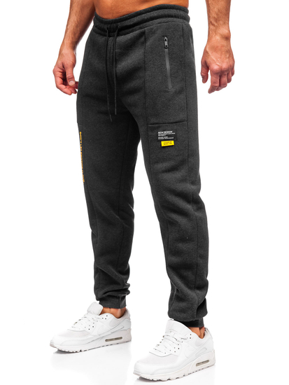Homme Pantalon jogger Anthracite Bolf JX6297