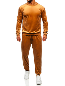 Homme Survêtement en velours Camel Bolf 0001A