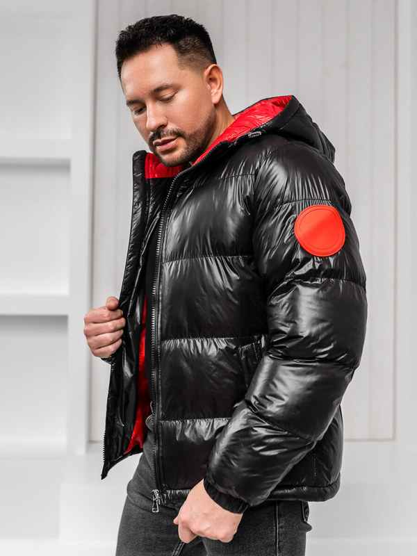 Homme Blouson d'hiver matelassé Noir Bolf 5M3198A1