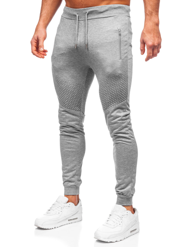 Pantalon jogger pour homme gris Bolf HW2351