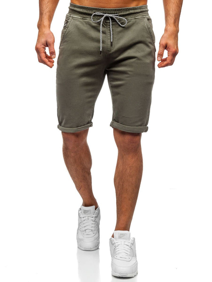Pantalon court short vert pour homme Bolf KG3723
