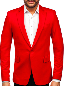 Homme Veste casual Rouge Bolf 1652A