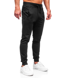 Pantalon jogger pour homme noir Bolf XW02