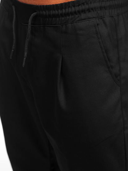Homme Pantalon Noir Bolf 6193