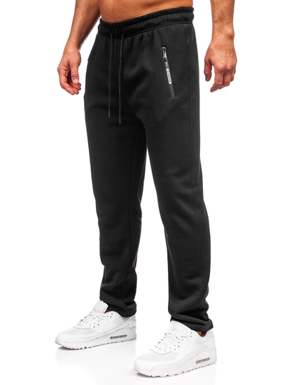 Homme Pantalon de survêtement surdimensionné Noir Bolf JX6506