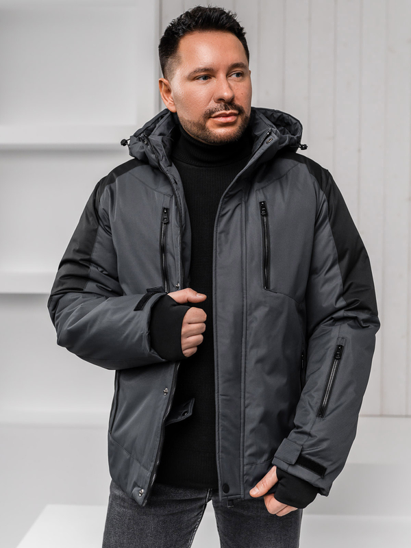 Homme Blouson d'hiver Graphite Bolf 91M9902A1