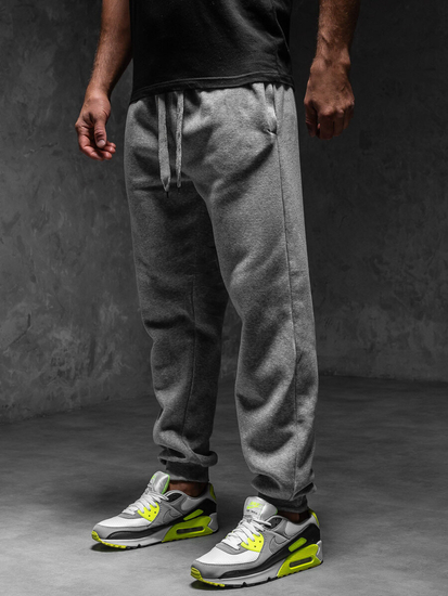 Homme Pantalon jogger Gris Bolf XW01-D