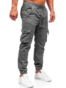 Pantalon jogger cargo pour homme graphite Bolf MP0181G