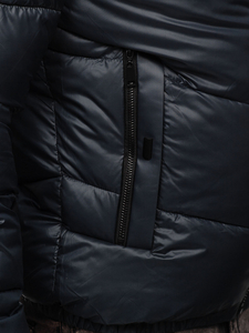 Blouson d'hiver matelassé pour homme graphite Bolf B2906