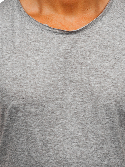 Débardeur gris en coton imprimé pour homme Bolf 1205A