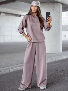 Survêtement deux pièces zippé femme Beurre Cappuccino Bolf 821111