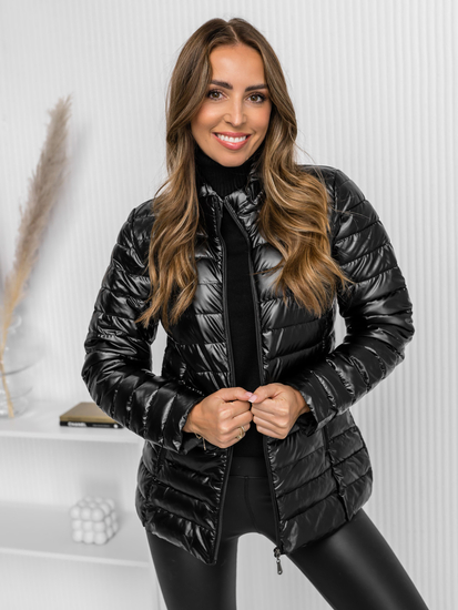 Femme Blouson de transition matelassé Noir Bolf 16M9110