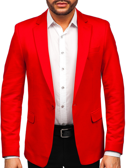 Homme Veste casual Rouge Bolf 1652A
