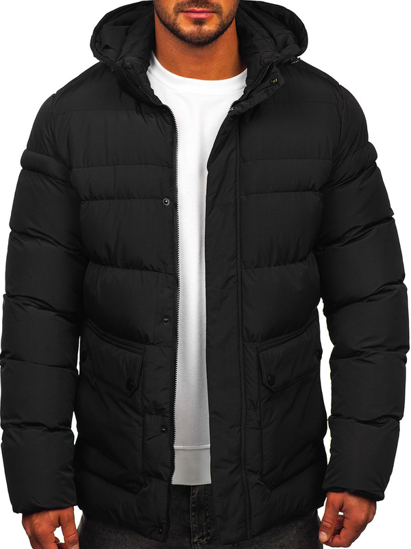 Homme Veste d'hiver Noir Bolf 22M332