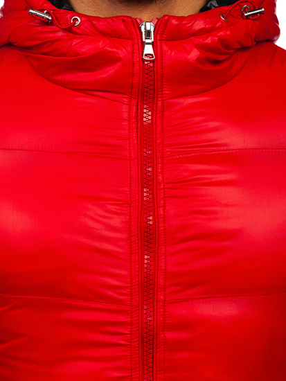 Homme Blouson d'hiver matelassé Rouge Bolf 5M3198