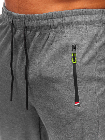 Homme Pantalon jogger Gris Bolf JX6107