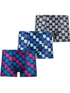 Boxer pour homme multicolore Bolf 1BE726-3P 3 PACK