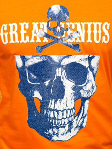 Tee-shirt orange avec imprimé pour homme Bolf Y70005