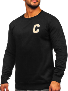 Homme Sweat-shirt imprimé Noir Bolf MF2019