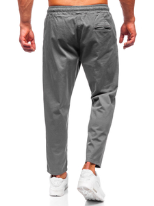 Homme Pantalon chino Gris Bolf 6237