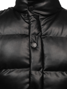 Homme Gilet matelassé Noir Bolf 0023-A