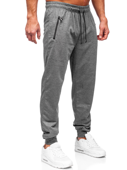 Pantalon jogger de sport pour homme anthracite Bolf JX6103