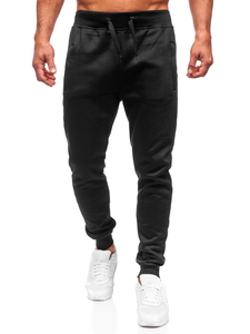 Pantalon jogger pour homme noir Bolf XW06