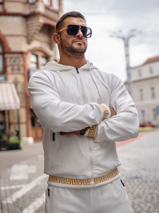 Homme Survêtement à capuche Blanc Bolf 3A161A