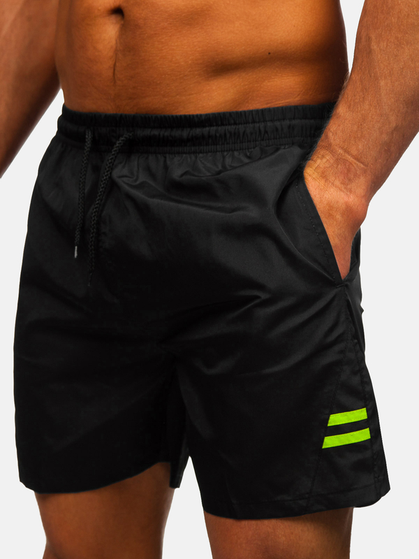 Homme Maillots de bain Noir Bolf QD29