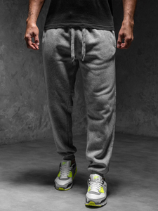 Homme Pantalon jogger Gris Bolf XW01-D