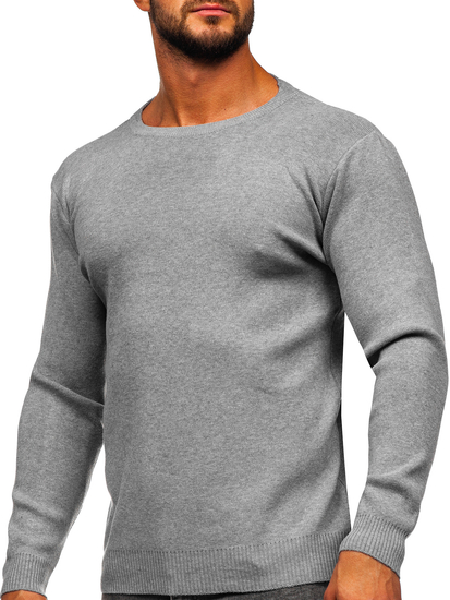 Homme Pull basic Gris Bolf S8506