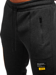 Homme Pantalon jogger Anthracite Bolf JX6297