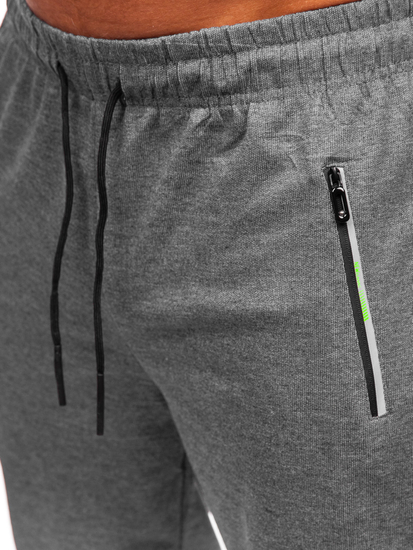 Homme Pantalon jogger Gris Bolf JX6108