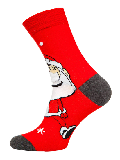 Homme Chaussettes de Noël Multicolore Bolf M898-4P 4 PACK