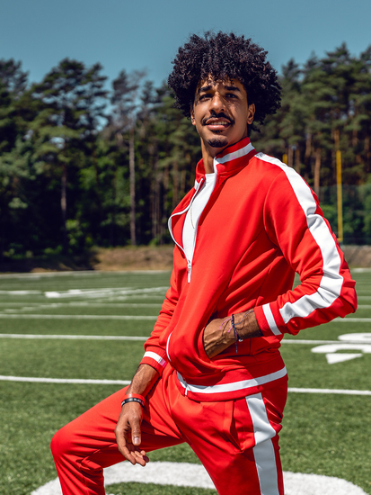 Homme Survêtement Rouge Bolf 8C99A