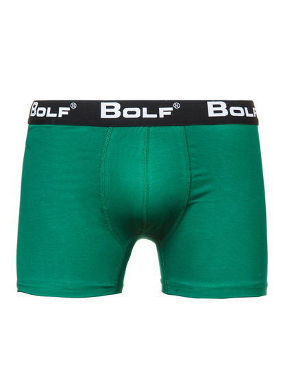 Boxer pour homme vert Bolf 0953-2P 2 PACK