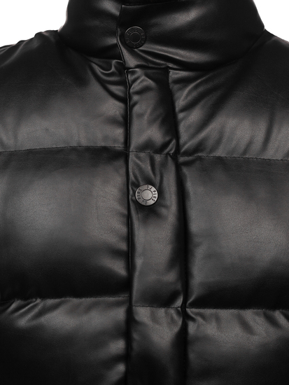 Gilet matelassé pour homme noir Bolf 0023
