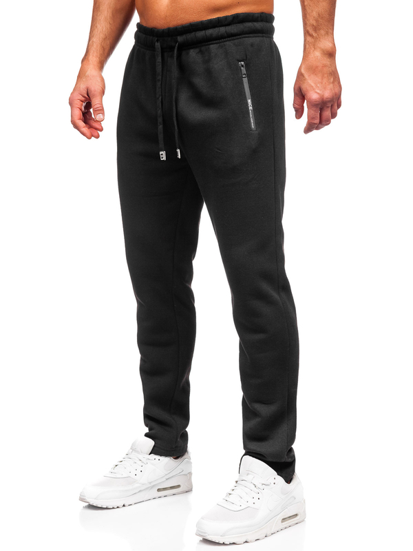 Homme Pantalon de sport Noir Bolf JX6600