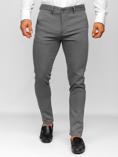 Pantalon chino pour homme gris Bolf 5000-3