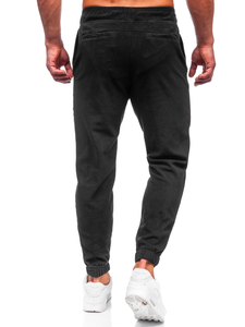 Pantalon de jogging sportif en polaire pour homme noir 4F SPMD014