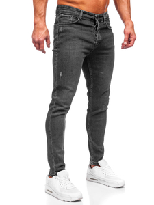 Homme Pantalon en jean regular fit Graphite Bolf 6134